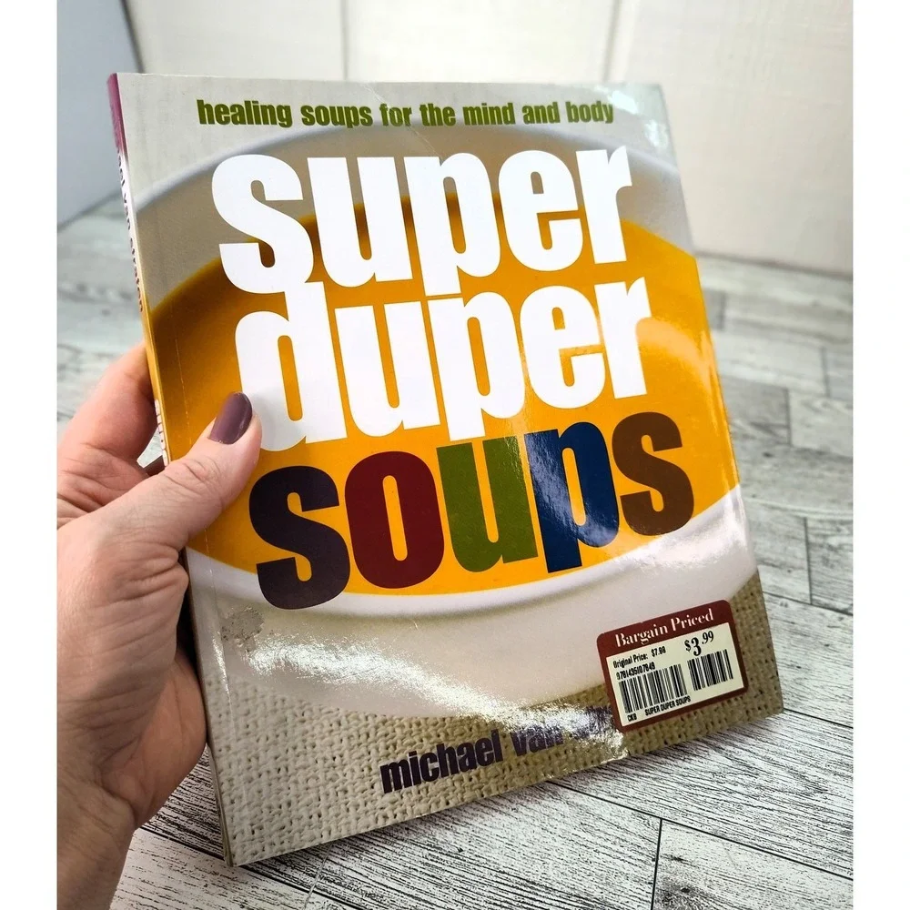 Super Duper Soups Michael Van Straten 2008 Paperback Healing Recipe Cookbook